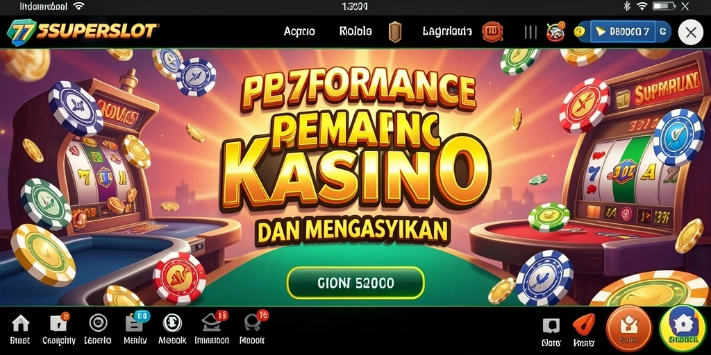 Screenshot gameplay 77SUPERSLOT yang menarik dan mengasyikkan.