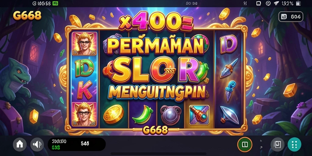 Tampilan menarik dari gameplay G668 yang mengasyikkan.