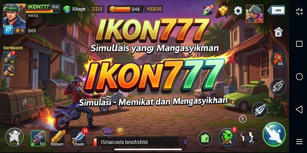 Tampilan gameplay IKON777 yang menampilkan simulasi interaksi menarik.