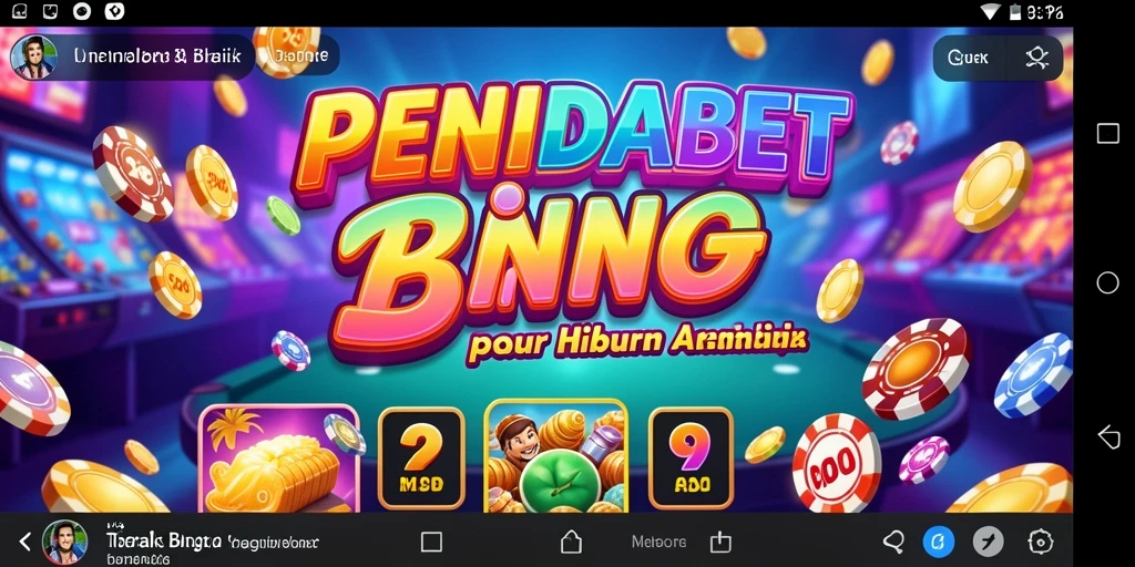 Screenshot gameplay PENIDABET saat seru bermain Bingo.